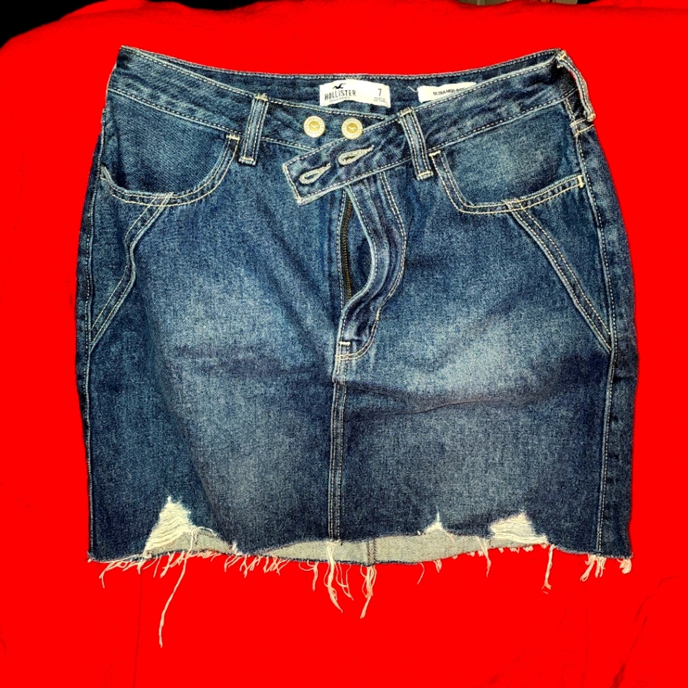 Hollister Jean skirt